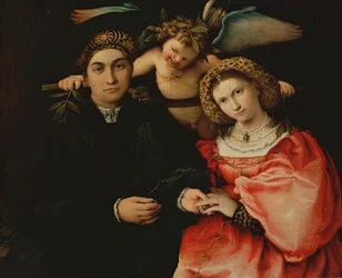 Signor Marsilio Cassotti y su Esposa, Faustina, 1523